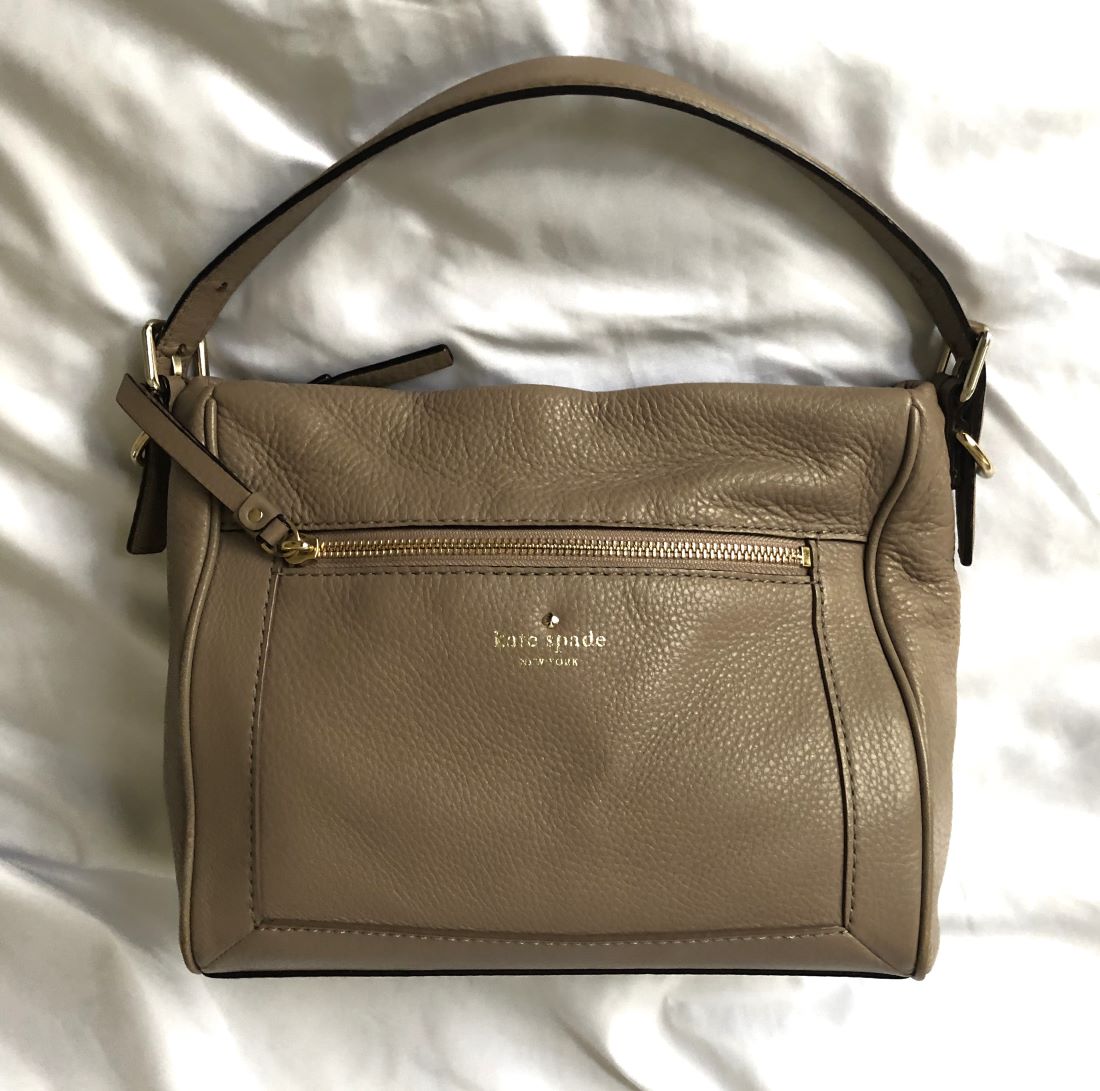 Kate spade taupe crossbody hot sale