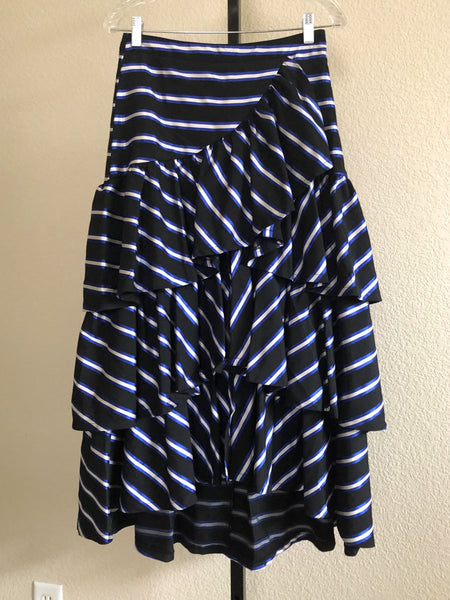 Maeve for Anthropologie NEW Size XS Petite Striped Skirt
