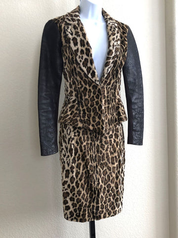 Elizabeth and James Sze XS Leopard Suit