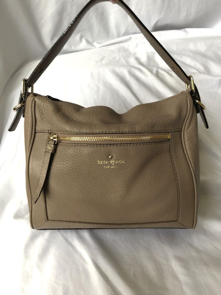 Kate Spade Taupe Leather Bag