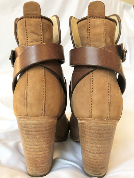 Rag & Bone Size 5 Kinsey Tan Suede Boots