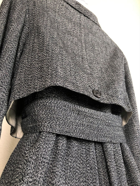 Nicholas Kirkwood SMALL Vintage Tweed Trench Coat - $1,200 RETAIL