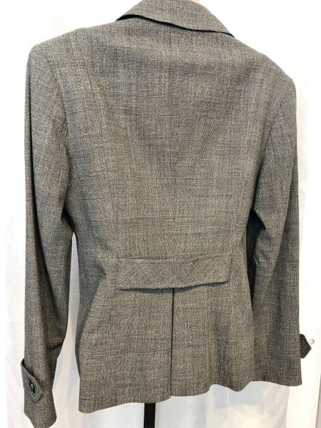 Jenne Maag Size Small Gray Tweed Blazer