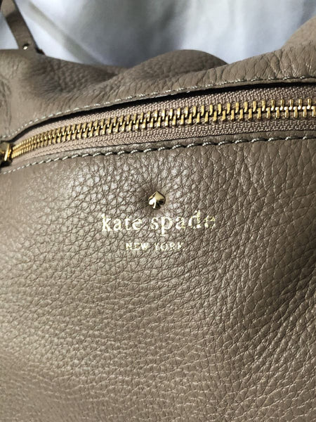 Kate Spade Taupe Leather Bag