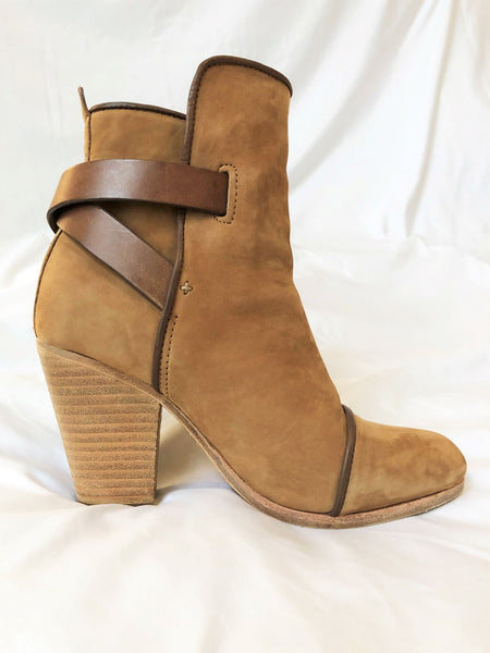 Rag & Bone Size 5 Kinsey Tan Suede Boots